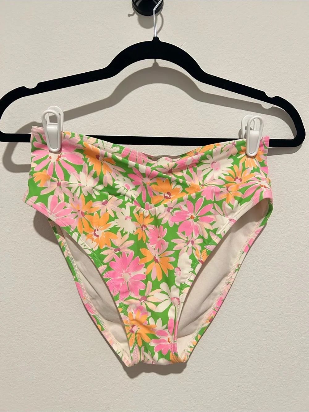 Juniors' Ninety-Nine Degrees° High-Waist Cheeky Swim Bottoms